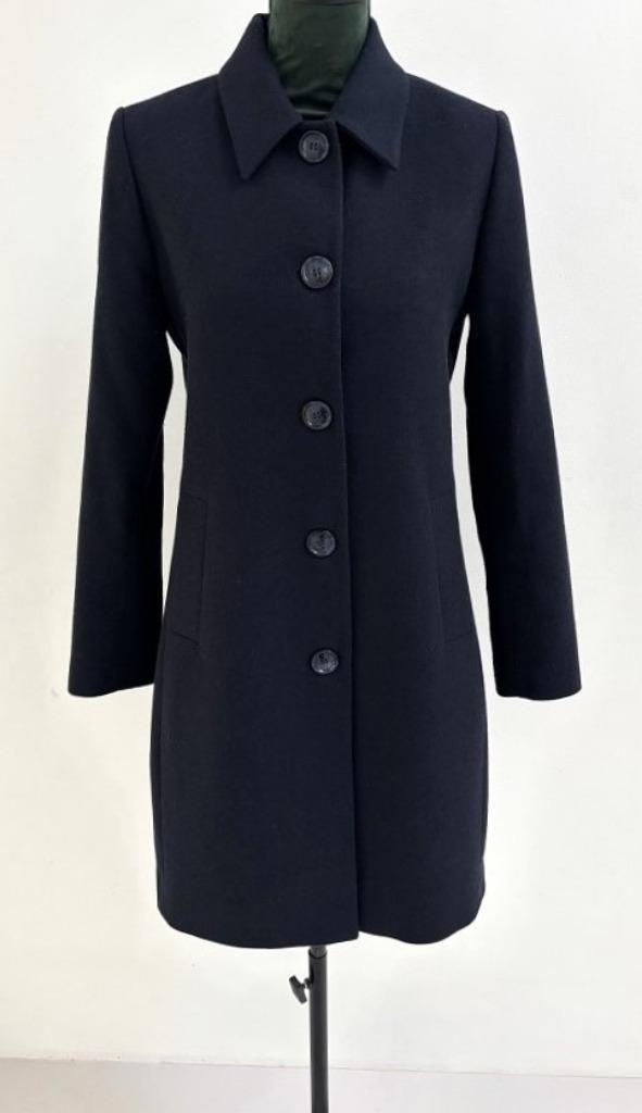 IN NIEUWSTAAT! HV Society mantel (tussen) jas wol blauw 36, Kleding | Dames, Jassen | Winter, Nieuw, Maat 36 (S), Blauw, Verzenden