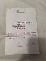 Constituzione della Rupubblica Italiana Book 1947, Ophalen