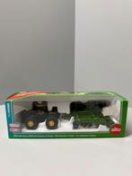Siku john deere met cultivator 1856, Ophalen of Verzenden, Gebruikt, Hijskraan, Tractor of Landbouw, SIKU