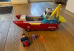 Paw Patrol Sea Patroller met Ryder en accessoires, Ophalen, Zo goed als nieuw, Jongen of Meisje