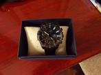 Casio EQS-940NL-1AVUEF Solar powered nighttime Drive, Sieraden, Tassen en Uiterlijk, Horloges | Heren, Casio, Leer, Staal, Polshorloge