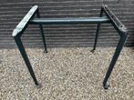 Onderstel (werk-)tafel metaal hoogte verstelbaar + op wielen, Ophalen, Gebruikt, 50 tot 100 cm, Metaal
