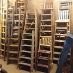 Houten ladder , trap , huishoudtrap vanaf 15,- per stuk, Ophalen