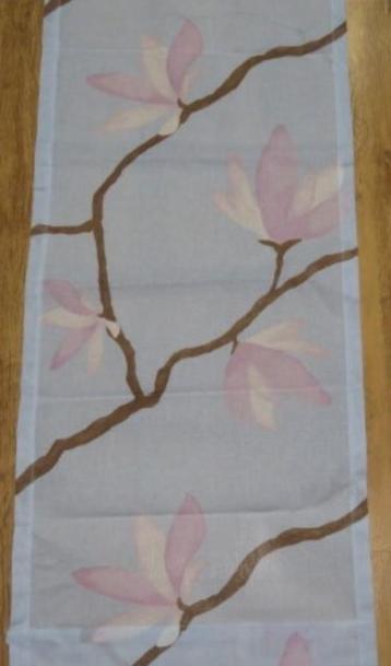Vintage lap stof lichtblauw met magnolia's Zweeds design beschikbaar voor biedingen