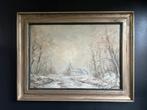 Klassiek witer tafereel, Antiek en Kunst, Ophalen of Verzenden