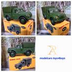 Dinky Toys no 641 Army 1- tons  Cargo Truck 1/43, Verzenden, Gebruikt, Bus of Vrachtwagen, Dinky Toys
