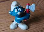 Smurf bijl peyo schleich 1976, Verzamelen, Smurfen, Ophalen of Verzenden, Gebruikt, Overige Smurfen, Poppetje, Figuurtje of Knuffel