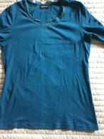 Taifun groen/ blauw T shirt met lange mouw maat 40., Maat 38/40 (M), Blauw, Ophalen of Verzenden, Zo goed als nieuw