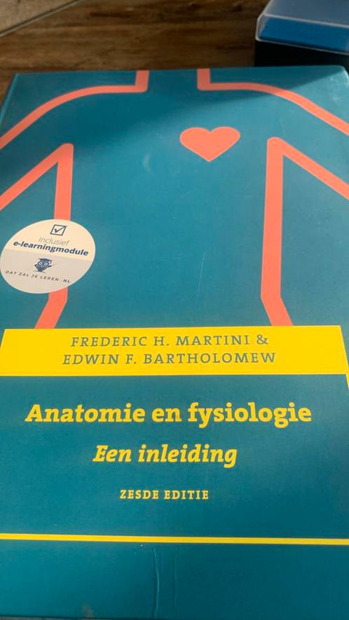 Frederic H. Martini - Anatomie en fysiologie, een inleiding, Boeken, Schoolboeken, Zo goed als nieuw, Nederlands, Overige niveaus
