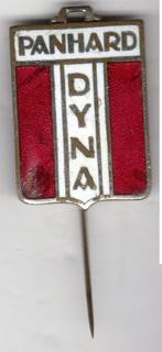 GROTE SPELD PANHARD DYNA 2 BIJ 3 CM EMAILLE (A2), Verzamelen, Verzenden, Gebruikt, Overige onderwerpen
