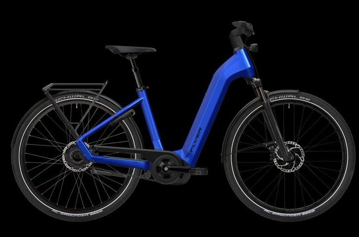 Flyer Gotour 7.23 Dames Blue 48cm M 2023, Fietsen en Brommers, Elektrische fietsen, Nieuw, Overige merken, 47 tot 51 cm