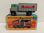 Matchbox #11 Superfast 1969 Mercedes Truck Scaffold 3INCH, Ophalen of Verzenden, Zo goed als nieuw, Bus of Vrachtwagen, Matchbox