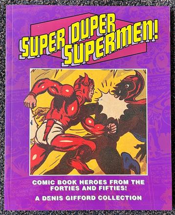 SUPERHELDEN BOEK uit 1993, in absolute nieuwstaat. beschikbaar voor biedingen