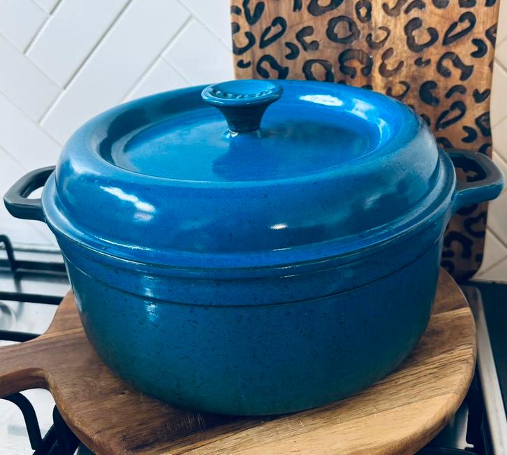 Invicta - gietijzeren braadpan, Huis en Inrichting, Keuken | Potten en Pannen, Gebruikt, Koekenpan of Braadpan, Gietijzer, Ophalen of Verzenden