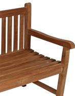 Teakhouten tuinbank 3 persoons 180 cm - teak bank, Ophalen of Verzenden, Nieuw, Teakhout