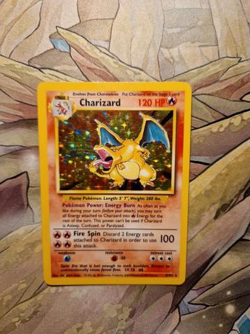 Charizard Engels 4/102 Holo Base Set 1999 Wotc beschikbaar voor biedingen