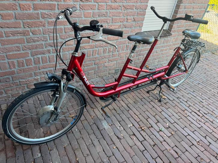 Co Pilot Tandem - Rood, Fietsen en Brommers, Fietsen | Tandems, Gebruikt, Minder dan 10 versnellingen, 53 tot 57 cm, 47 tot 51 cm