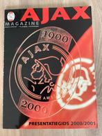 Ajax Presentatiegids 2000-2001, Ophalen of Verzenden, Zo goed als nieuw, Ajax, Boek of Tijdschrift
