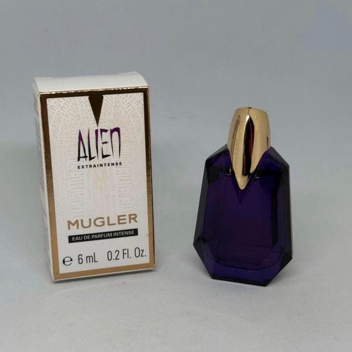 Parfumminiatuur Alien ExtraIntense 6 ml edp intense Mugler, Verzamelen, Parfumverzamelingen, Nieuw, Miniatuur, Gevuld, Verzenden