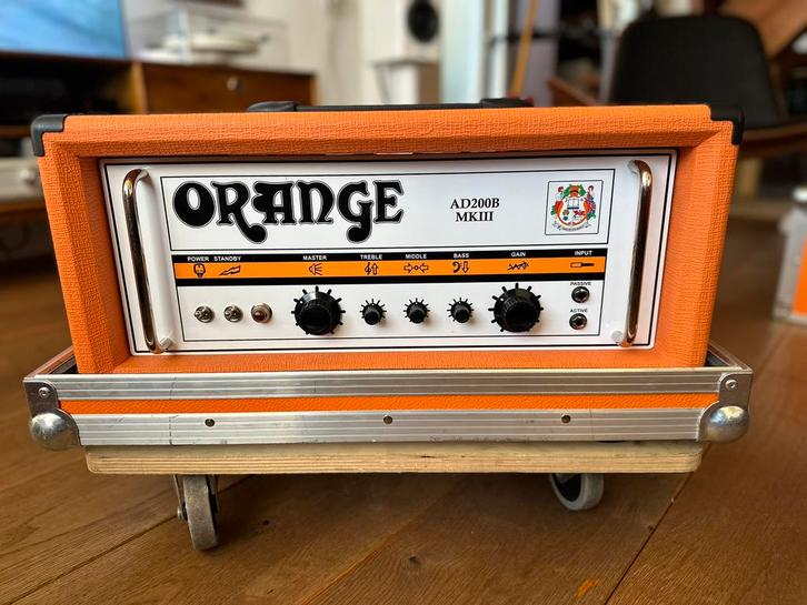 Orange AD200B MKIII met Ampeg HLF410, Muziek en Instrumenten, Versterkers | Bas en Gitaar, Zo goed als nieuw, Basgitaar, 100 watt of meer