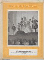 Mu3 bladmuziek operette voor piano, Muziek en Instrumenten, Bladmuziek, Gebruikt, Klassiek, Ophalen of Verzenden, Artiest of Componist