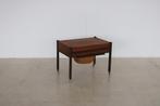 vintage naaikastje | sidetable | jaren 60 | Deens, Huis en Inrichting, Tafels | Sidetables, Ophalen of Verzenden, Gebruikt, Overige materialen