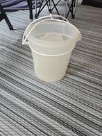 TUPPERWARE wasemmer met hengsel en deksel., Huis en Inrichting, Emmers, Ophalen of Verzenden, Gebruikt, Kunststof