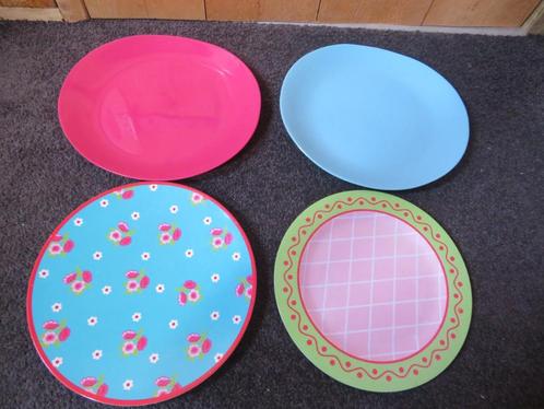 Div. Plastic/ kunststof serveerschalen/ borden, Huis en Inrichting, Keuken | Keukenbenodigdheden, Gebruikt, Ophalen of Verzenden