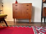 SMI - kastje / dressoir / Ladekastje retro vintage jaren 60s, Teakhout, Deens design - Scandinavisch - Pastoe - Louis van Teeffelen