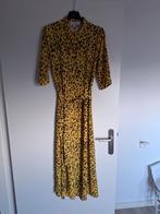 Ambika Zomerjurk Maat S - Doorknoop met Ceintuur, Geel, Ophalen of Verzenden, Zo goed als nieuw, Maat 36 (S)