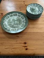 Old Inns Series English Ironstone Borden - 11 Stuks, Ophalen of Verzenden