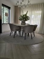 Richmond eetkamerstoelen 5, Huis en Inrichting, Stoelen, Ophalen of Verzenden, Zo goed als nieuw, Stof, Vijf, Zes of meer stoelen