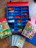 Ministeck met platen en boekjes in koffer, Hobby en Vrije tijd, Ministeck, Ophalen of Verzenden, Gebruikt