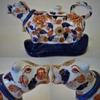 Imari porseleinen grote melkkan of theepot in de vorm koe, Antiek en Kunst, Ophalen of Verzenden