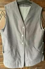 Grijze bodywarmer leuke voering; ruime 40; TONI DRESS SPORTI, Ophalen of Verzenden, Zo goed als nieuw, Maat 38/40 (M), Grijs