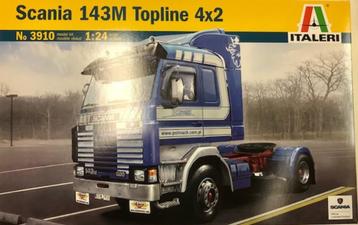 Coelianmodels, Italeri 3910, Scania 143M 4x2, 1/24, € 62,99 beschikbaar voor biedingen