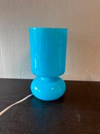 Ikea Lykta lamp blauw, Huis en Inrichting, Lampen | Tafellampen, Ophalen of Verzenden, Zo goed als nieuw, Minder dan 50 cm