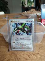 rayquaza ex dragon, Hobby en Vrije tijd, Verzamelkaartspellen | Pokémon, Ophalen of Verzenden, Gebruikt, Losse kaart
