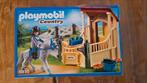Playmobil Ruiter met paardenbox, Ophalen of Verzenden, Zo goed als nieuw
