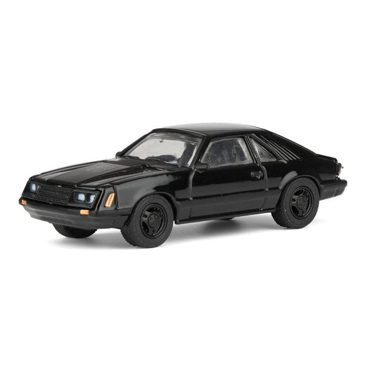 1979 Ford Mustang van Greenlight 1/64 Black Bandit, Hobby en Vrije tijd, Modelauto's | Overige schalen, Nieuw, Auto, Ophalen of Verzenden