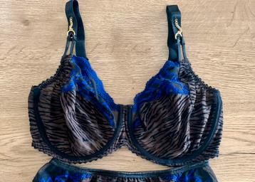 Prima donna twist 80E set zwart kobalt blauw gratis bbh slip beschikbaar voor biedingen