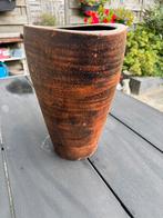Bloempot bruin ,, Tuin en Terras, 25 tot 40 cm, Gebruikt, Binnen, Ophalen of Verzenden