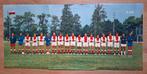 Uitklapposter Ajax 1971 met oa. Johan Cruijff, Verzamelen, Ophalen of Verzenden, Zo goed als nieuw, Ajax