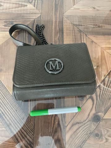 Groene Schoudertas met Ketting beschikbaar voor biedingen