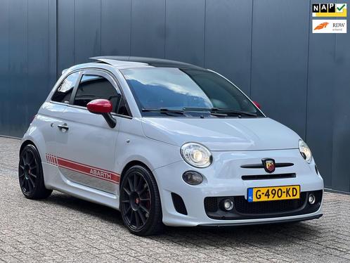Fiat 500 1.4-16V Abarth Downpipe|Pano|Nardo|Vol optie!, Auto's, Fiat, Bedrijf, Te koop, ABS, Airbags, Airconditioning, Centrale vergrendeling