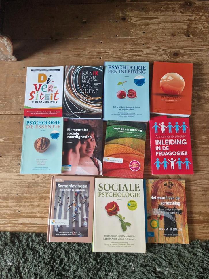 Social Work Boeken - Leerjaren 1, 2, 3, Boeken, Studieboeken en Cursussen, Gelezen, HBO, Gamma, Ophalen of Verzenden