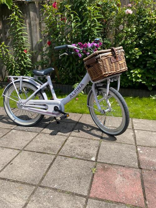 💕Alpina clubb frosty pink🌸 20 inch, Fietsen en Brommers, Fietsen | Meisjes, Gebruikt, 20 inch, Handrem, Ophalen of Verzenden