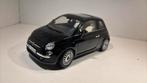 Fiat 500 black mondomoters 1.18, Hobby en Vrije tijd, Modelauto's | 1:18, Overige merken, Ophalen of Verzenden, A, A