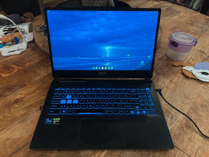 MSI Cyborg 15 Gaming Laptop, Computers en Software, Windows Laptops, Zo goed als nieuw, 15 inch, SSD, 3 tot 4 Ghz, 32 GB, Qwerty