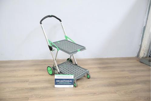 Verrijdbare Kunststof Winkelwagen 2-Laags van CLAX, Doe-het-zelf en Verbouw, Transportwagens, Ophalen of Verzenden